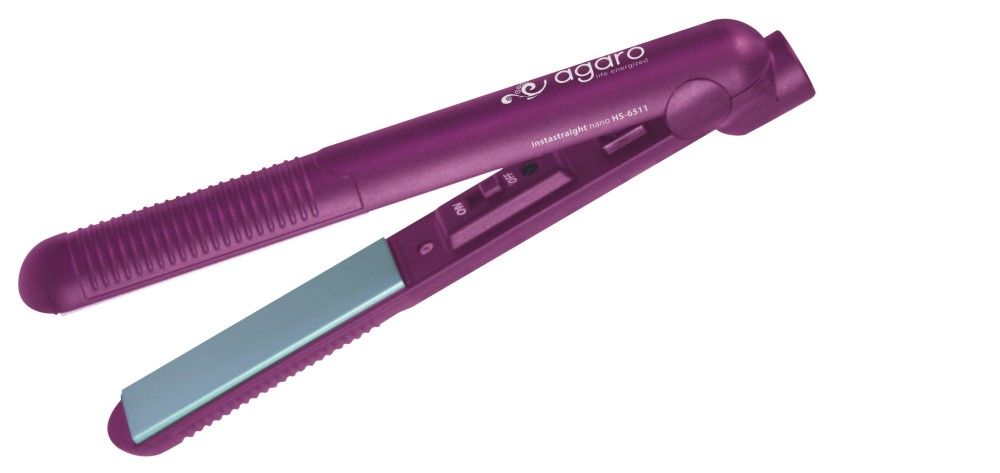 Buy Agaro AG-HS-6511 Instastraight Nano Hair Straightener (Purple) - Purplle
