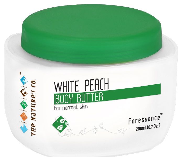 Buy The Natures Co. White Peach Body Butter (270 ml) - Purplle