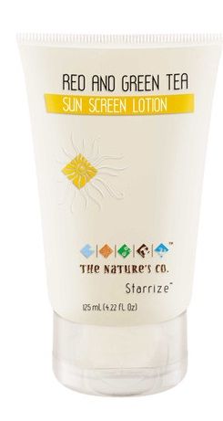 Buy The Natures Co. Red and Green Tea Sunscreen Lotion (125 ml) - Purplle