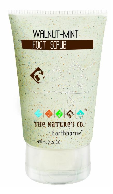Buy The Natures Co. Walnut Mint Foot Scrub (125 ml) - Purplle