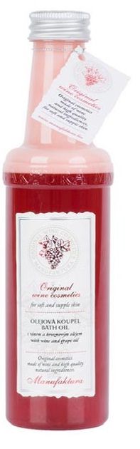 Buy Manufaktura Home Spa Sensuous Red Wine Spa Bath Oil with Grapeseed Oil and Grain Extracts (300 ml) - Purplle