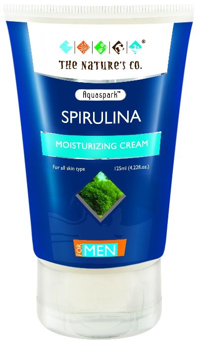 Buy The Natures Co. Spirulina Moisturizing Cream For Men (125 ml) - Purplle