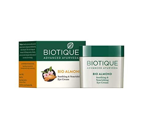 Buy Biotique Bio Almond Soothing & Nourishing Eye Cream (15 g) - Purplle