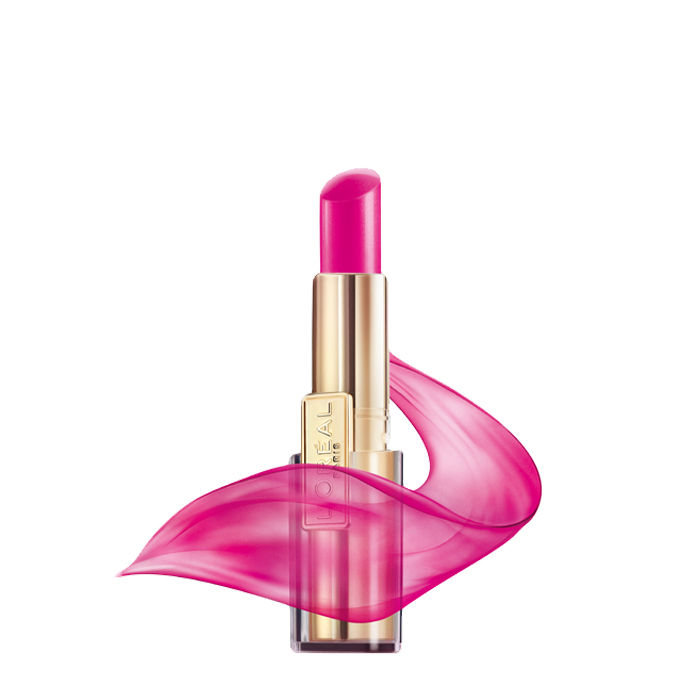 Buy L'Oreal Paris Rouge Caresse Lipstick Impulsive Fuchsia 202 (2.5 g) - Purplle