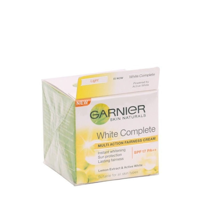 Buy Garnier White Complete Multi Action Fairness Cream SPF17 (40 g) - Purplle