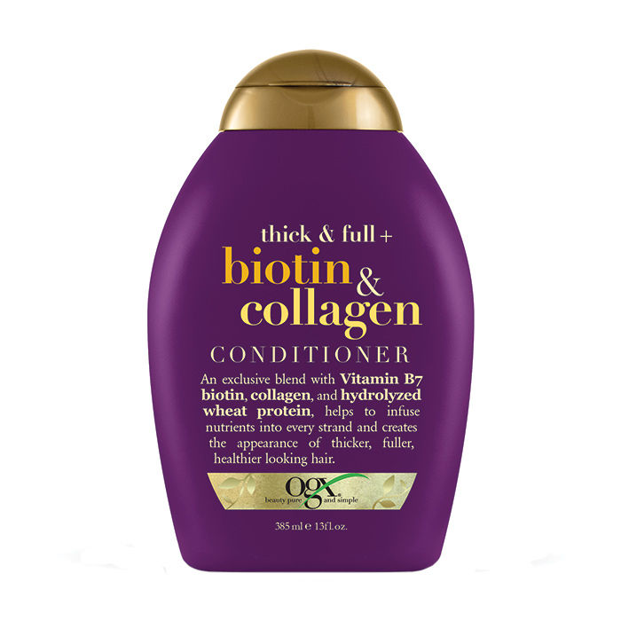 Buy OGX Thick & Full Biotin & Collagen Conditioner (385 ml) - Purplle