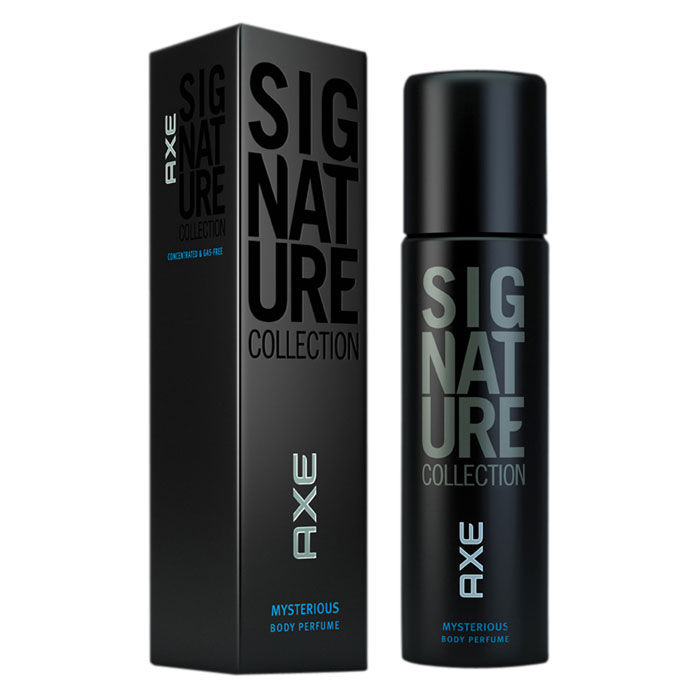 Buy Axe Signature Body Perfume Mysterious (122 ml) PROMO - Purplle