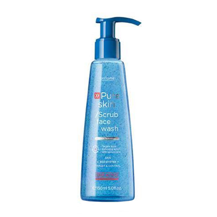 Buy Oriflame Pure Skin Scrub Face Wash Deep Action (150 ml) - Purplle