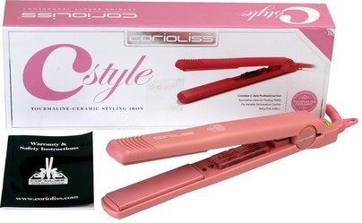 Buy Corioliss City Style Pink Ceramic Hair Straightner - Purplle