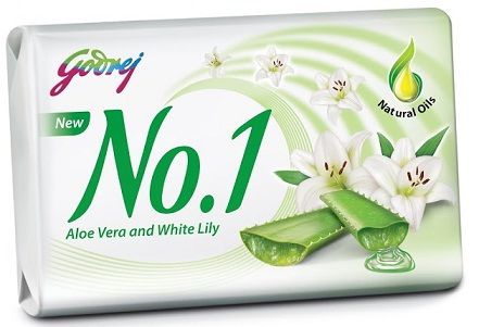 Buy Godrej No.1 Aloe Vera and White Lily 3+1 Soap (100 g) - Purplle