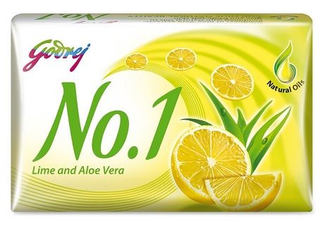 Buy Godrej No.1 Lime Alovera Soap (100 g) (Pack of 4) - Purplle