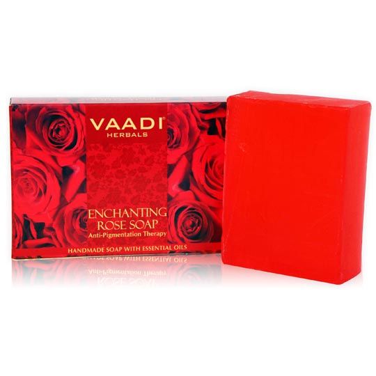 Buy Vaadi Herbals Enchanting Rose Soap with Mulberry Extract (75 g) (Buy 1 Get 1 Free) - Purplle