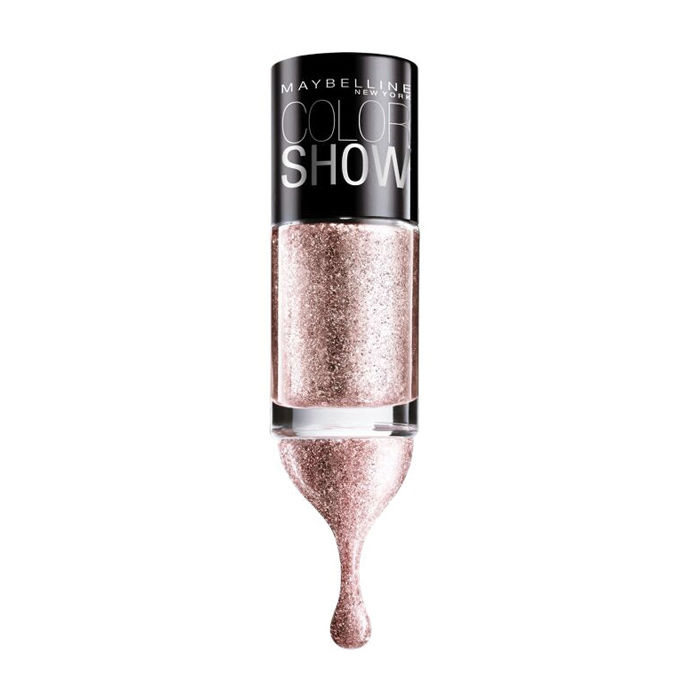 Buy Maybelline New York Color Show Nail Polish Glam Pink Champagne 607 - Purplle