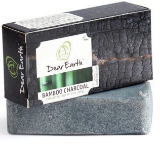 Buy Dear Earth Bamboo Charcoal Exfoliating Soap (140 g) - Purplle