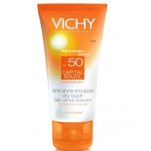 Buy Vichy Ideal Soleil Dry Touch Spf 50+ (50 ml) (Pack Of 2) - Purplle