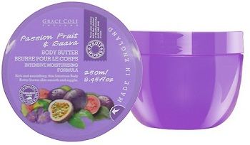 Buy Grace Cole Passion Fruit & Guava Intensive Moisturising Formula Body Butter (250 ml) - Purplle