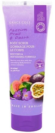 Buy Grace Cole Passion Fruit & Guave Reviving Refreshing Formula Body Scrub (238 ml) - Purplle