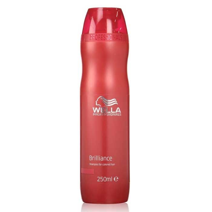 Buy Wella Professionals Brilliance Shampoo For Colored Hair (250 ml) - Purplle