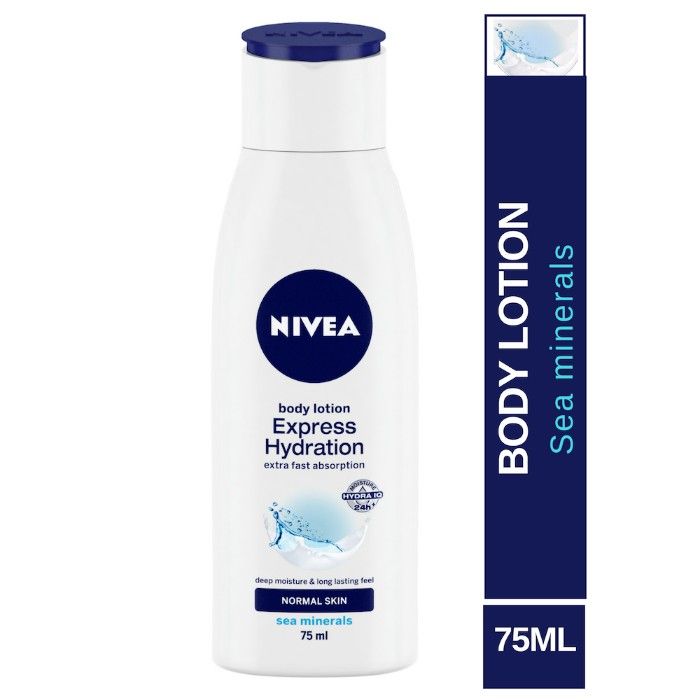 Buy Nivea Express Hydration lotion with Sea Minerals (75 ml) - Purplle