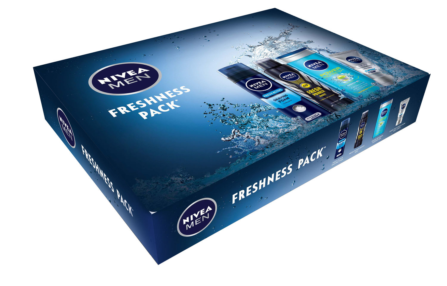 Buy Nivea Men Freshness Pack - Purplle