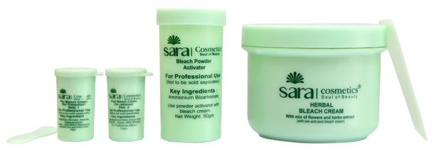 Buy Sara Herbal Bleach Cream (320 g) - Purplle