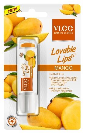 Buy VLCC Lovable Lips Mango (4.5 g) - Purplle