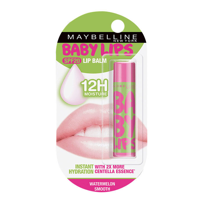 Buy Maybelline New York Baby Lips Watermelon Smooth (4 g) - Purplle