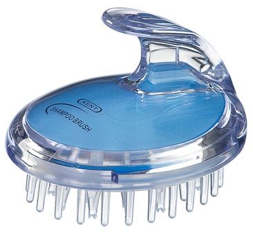 Buy Kent SH1 Waterproof Scalp Massage Shampoo Brush Blue - Purplle