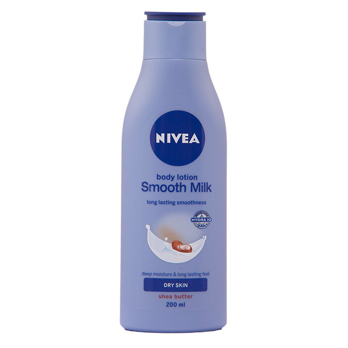 Buy Nivea Smooth Milk with Shea Butter Body Lotion (200 ml) - Purplle