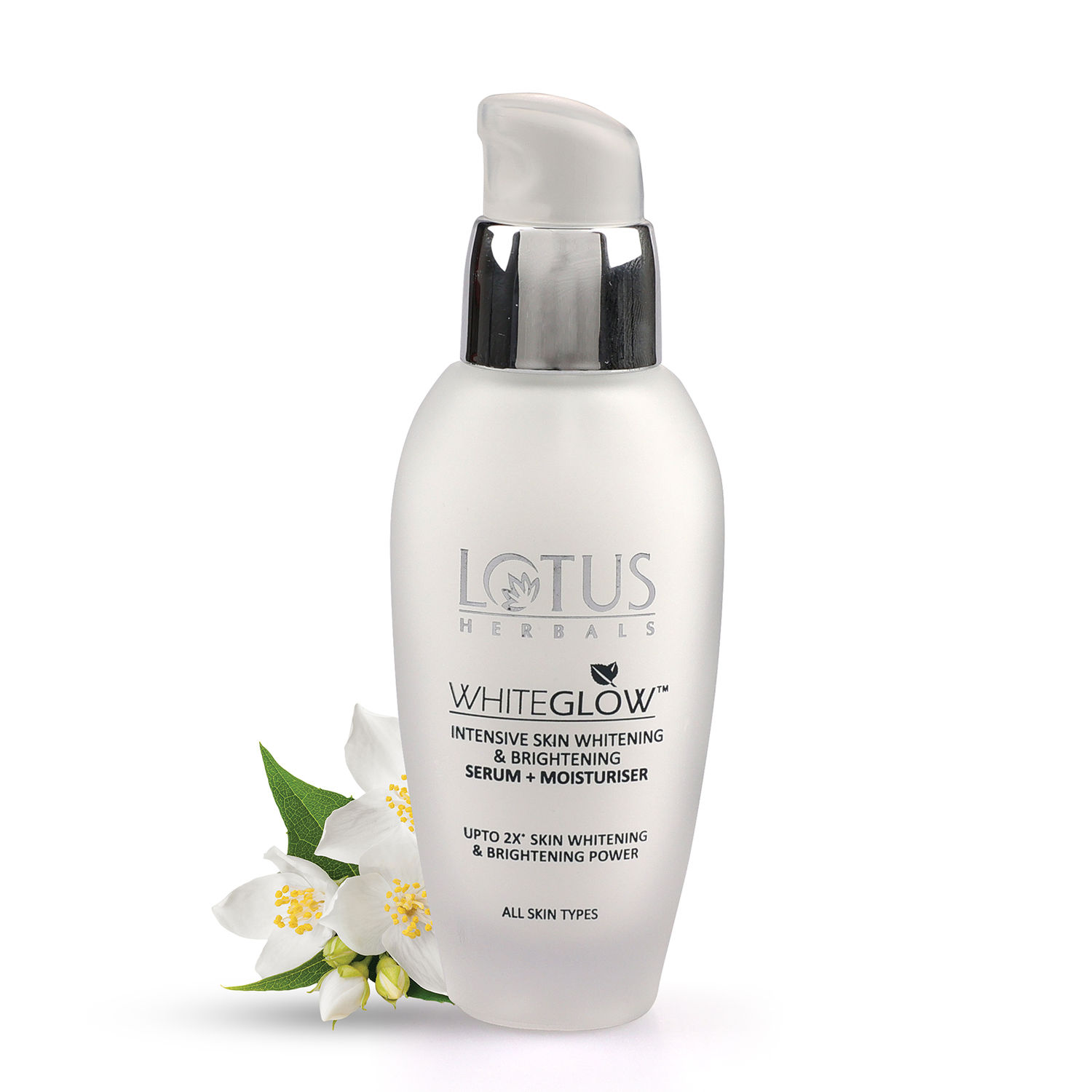 Buy Lotus Herbals Whiteglow Intensive Skin Serum + Moisturiser | Nourishes & Moisturises Skin | For All Skin Types | 30ml - Purplle