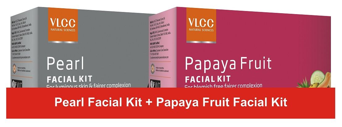 Buy VLCC Pearl + Fruit Single Facial Kit - Purplle