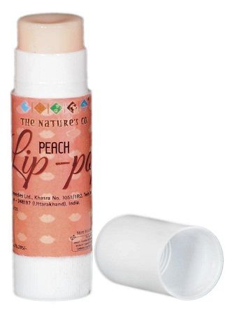 Buy The Natures Co. Peach Lip-Pop (5 ml) - Purplle