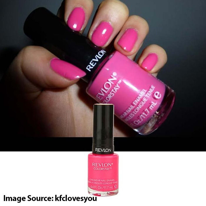 Revlon ColorStay Nagellack Nr. 070 Wild Strawberry - Gel-Effekt, Bis Zu 11 Tage Haltbar, 11,7 Ml