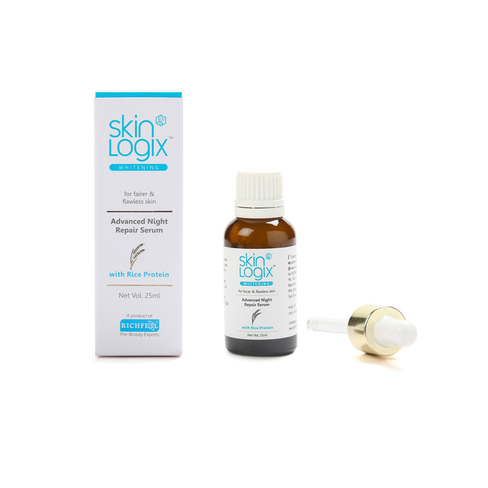Buy Richfeel Skin Logix Advance Whitening Night repair Serum (25 ml) - Purplle