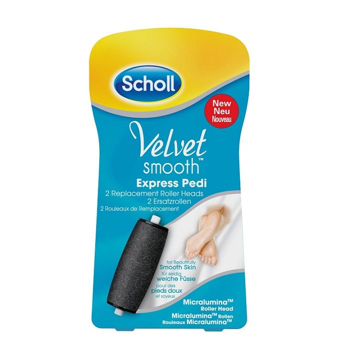 Buy Scholl Velvet Smooth Roller Heads - Purplle