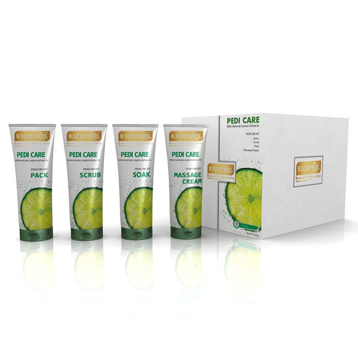 Buy Richfeel Pedi Care With Natural Lemon Extracts (100 g) - Purplle