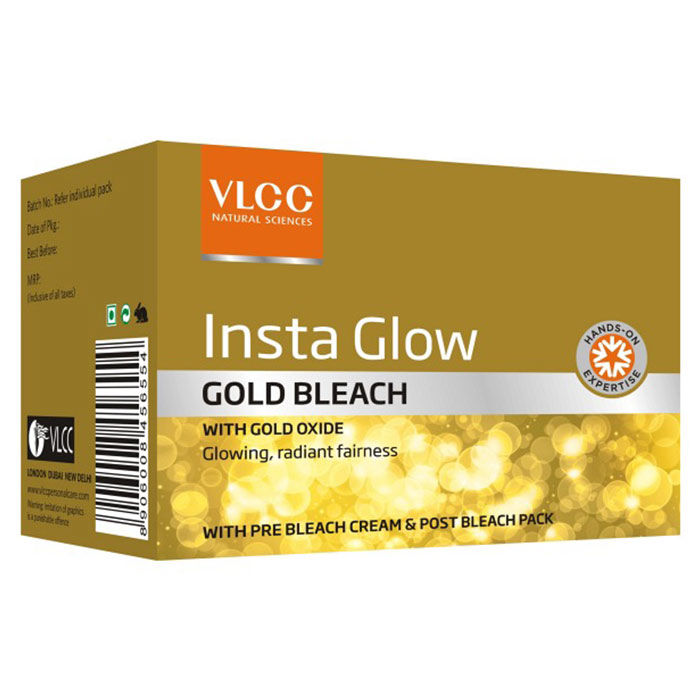 Buy VLCC Insta Glow Gold Bleach (402 g) - Purplle