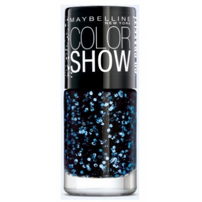 Buy Maybelline New York Color Show Go Graffit Blue Beats Nail Polish 807 (6 ml) - Purplle