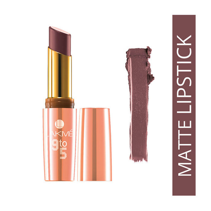 Buy Lakme 9 to 5 Matte Burgundy Business MB6 (3.6 g) - Purplle