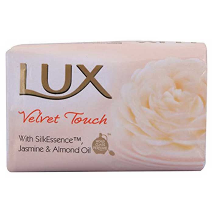 Buy Lux Velvet Touch Jasmine & Almond Oil Soap Bar (3 x 150 g) - Purplle
