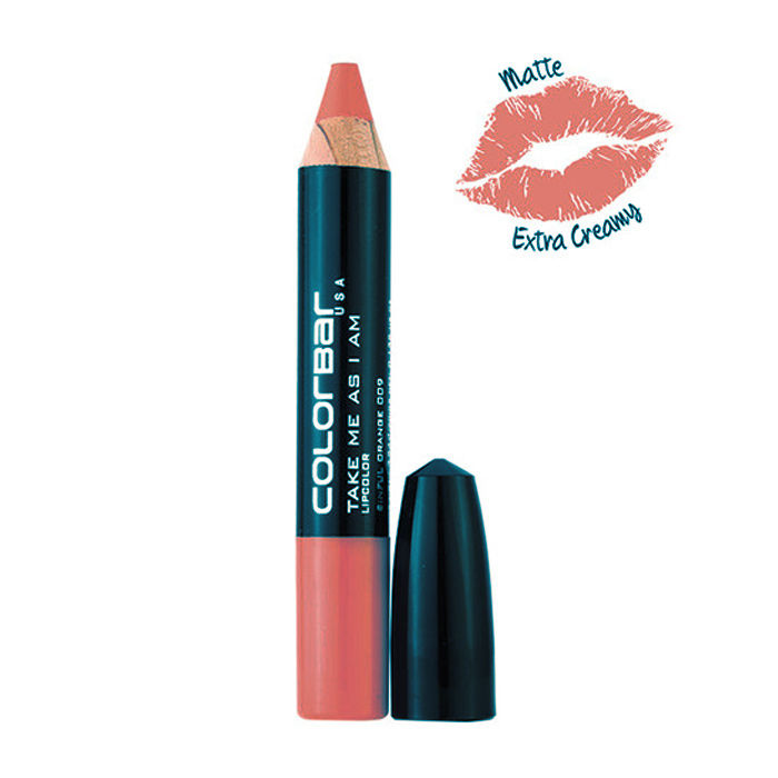 Buy Colorbar Take Me As I Am Lipstick Sinful Orange (3.94 g)+Free Sharpner - Purplle