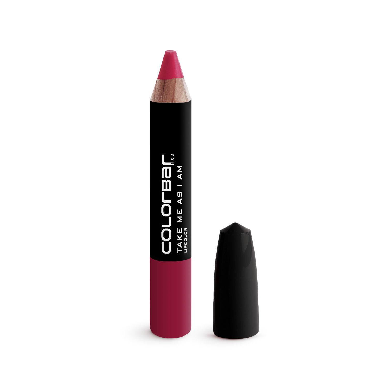 Buy Colorbar Take Me As I Am Lipstick - Tickle Me Pink With Free Sharpener (3.94 g) - Purplle