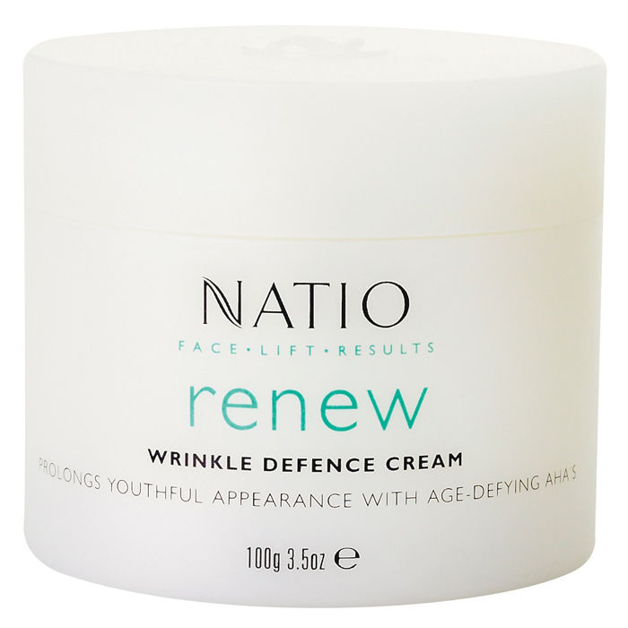 Buy Natio Face Lift Results Renew Wrinkle Defence Cream (100 g) - Purplle