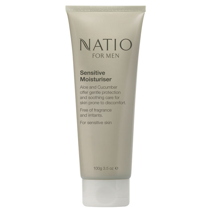 Buy Natio For Men Sensitive Moisturiser (100 g) - Purplle