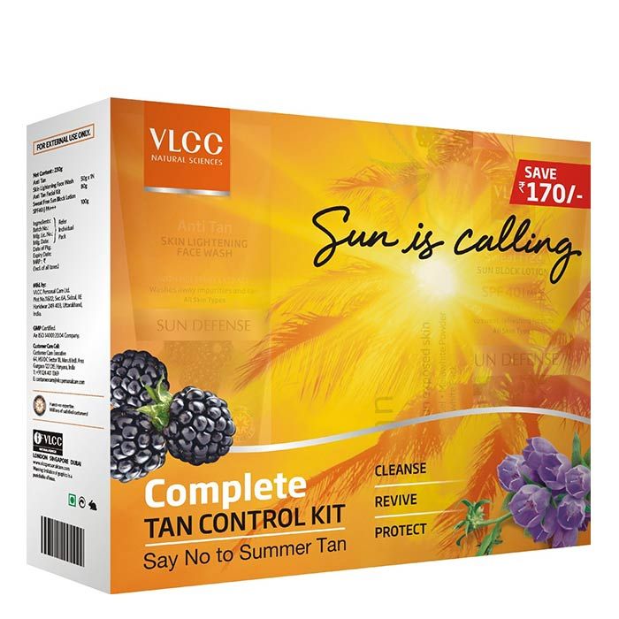 Buy VLCC Complete Tan Control Kit - Purplle