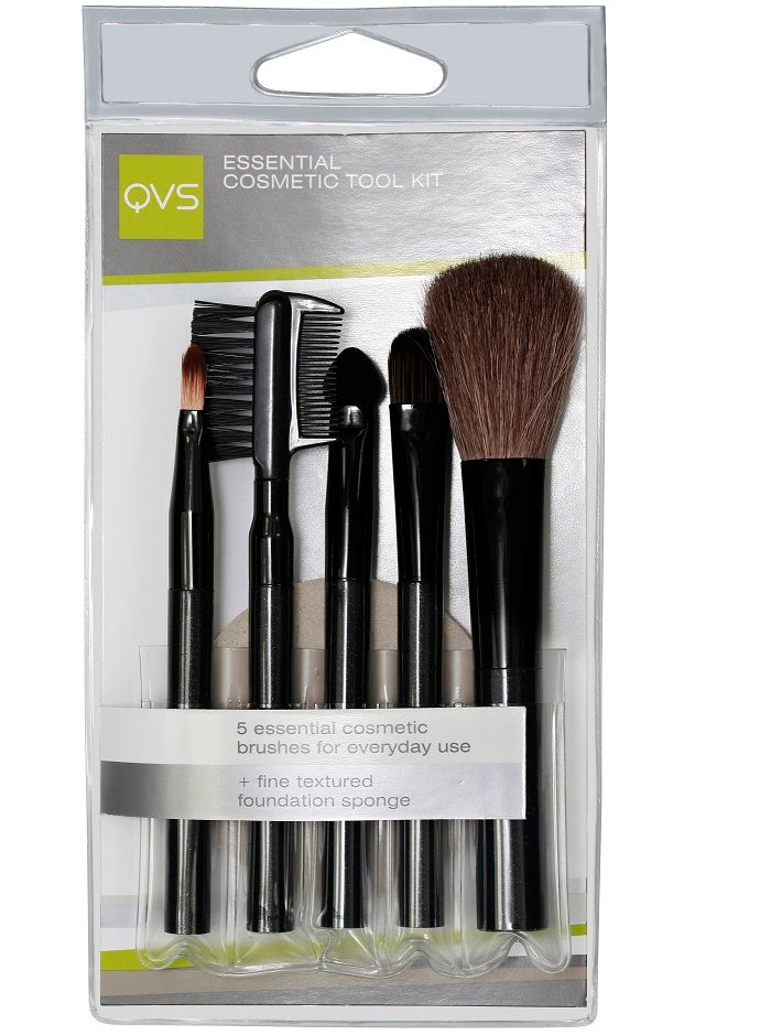 Buy QVS Essential Cosmetic Tool Kit - Purplle