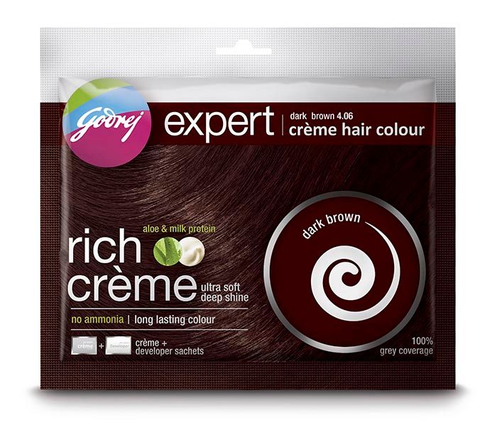Buy Godrej Expert Rich Creme Hair Colour Dark Brown (4.06) - Purplle