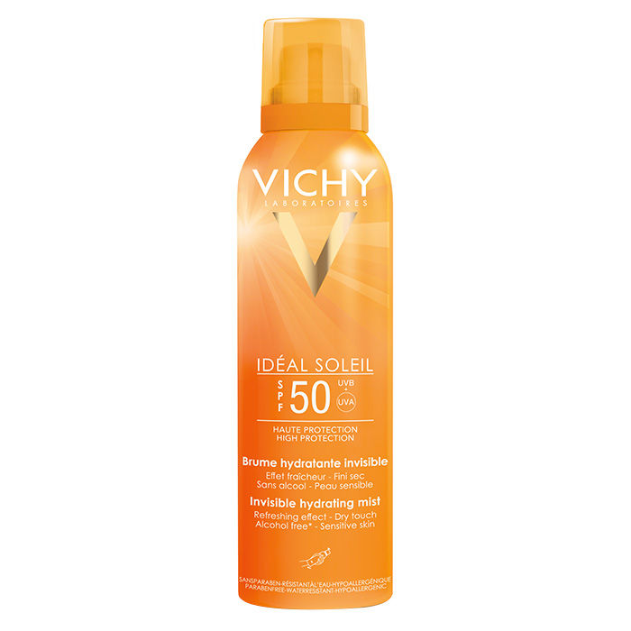 Buy Vichy Ideal Soleil SPF 50+ Invisible Hydrating Mist (200 ml) - Purplle