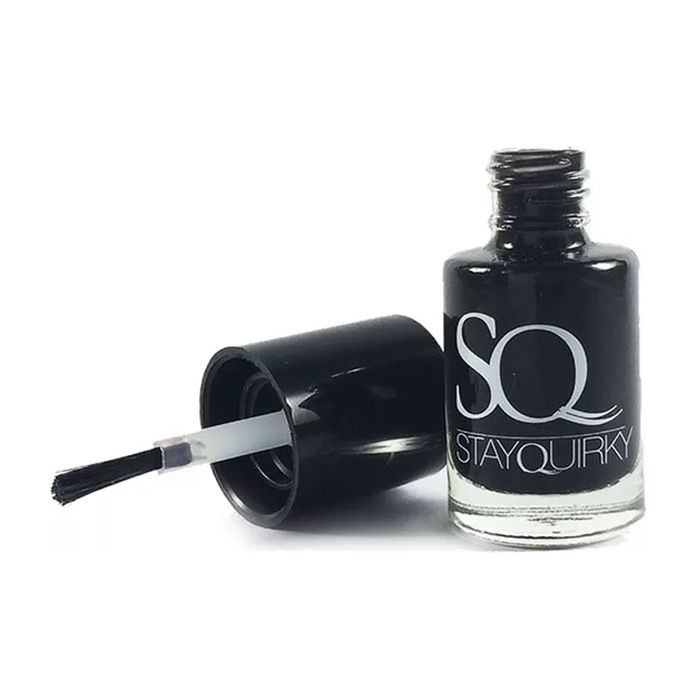 Buy Stay Quirky Nail Polish, Serious Black 32 (6 ml) - Purplle