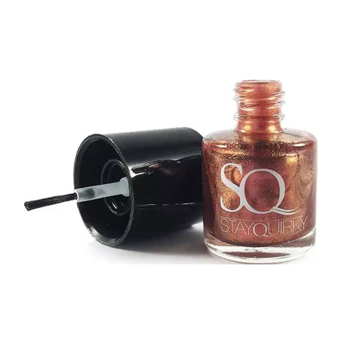 Buy Stay Quirky Nail Polish, Gold Chromic Effect, So Yum 904 (8 ml) - Purplle